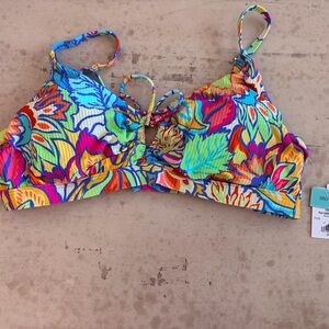 Sunsets Kauai Keyhole Ribbed Top Only